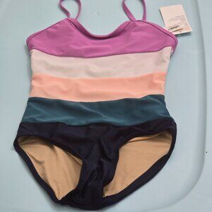 Old Navy Girl's Colorblock 1pc Swimsuit | NWT | S